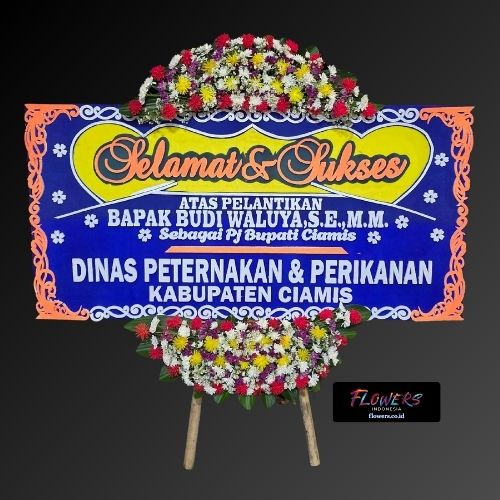 Karangan Bunga Papan Selamat & Sukses