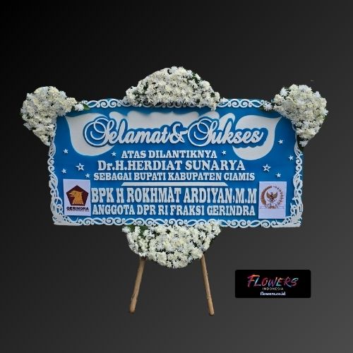 Karangan Bunga Papan Selamat & Sukses