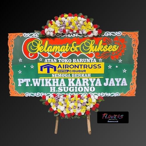 Karangan Bunga Papan Selamat & Sukses