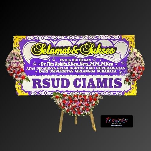 Karangan Bunga Papan Selamat & Sukses