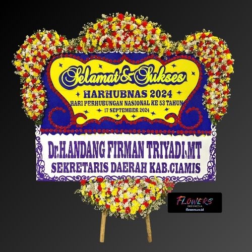 Karangan Bunga Papan Selamat & Sukses