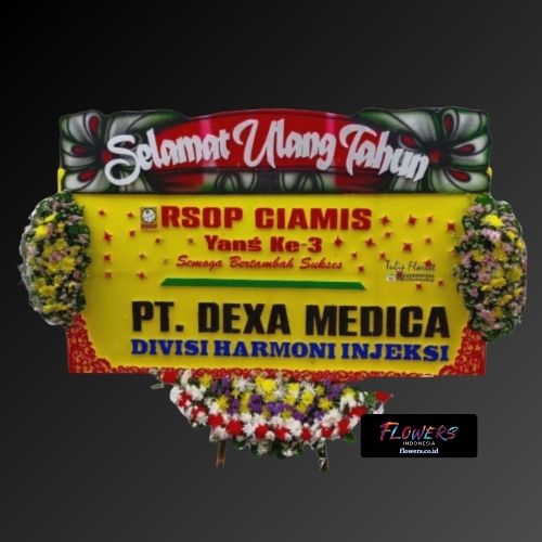 Karangan Bunga Papan Selamat & Sukses