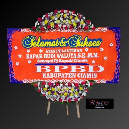 Karangan Bunga Papan Selamat & Sukses