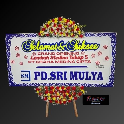 Karangan Bunga Papan Selamat & Sukses