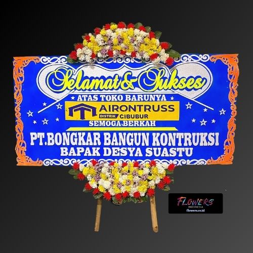 Karangan Bunga Papan Selamat & Sukses