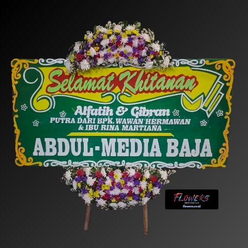 Karangan Bunga Papan Selamat & Sukses