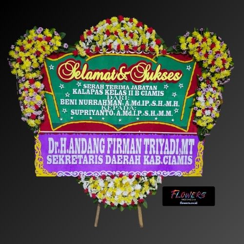 Karangan Bunga Papan Selamat & Sukses