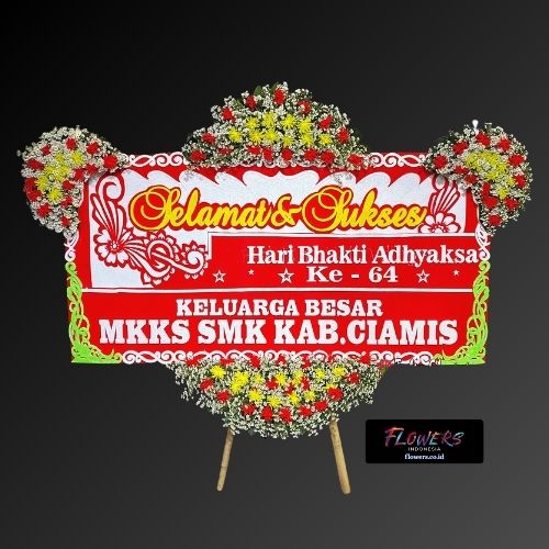 Karangan Bunga Papan Selamat & Sukses