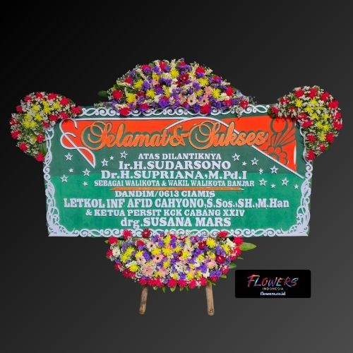 Karangan Bunga Papan Selamat & Sukses