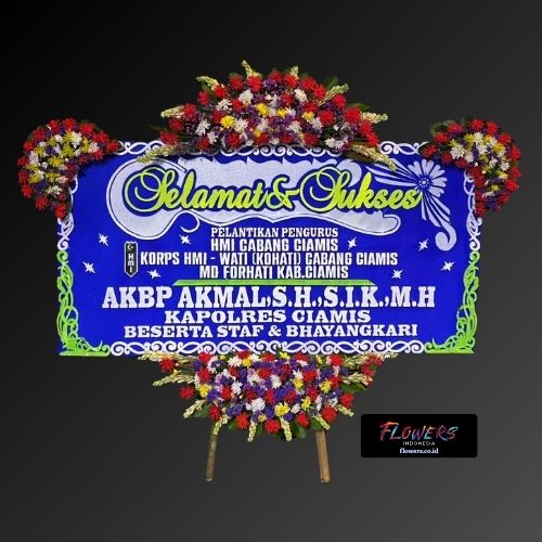 Karangan Bunga Papan Selamat & Sukses
