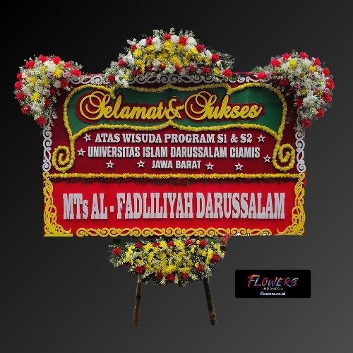 Karangan Bunga Papan Selamat & Sukses