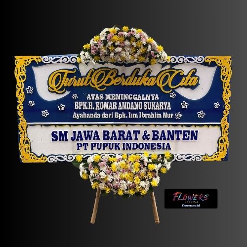 Karangan Bunga Papan Dukacita