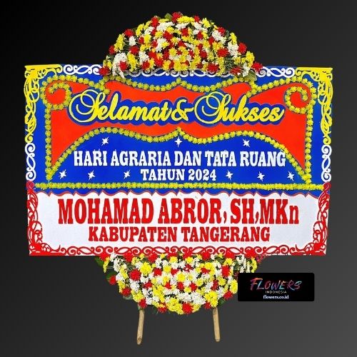Karangan Bunga Papan Selamat & Sukses