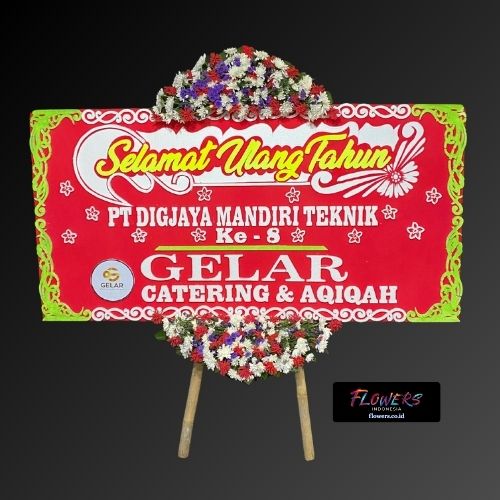 Karangan Bunga Papan Selamat & Sukses