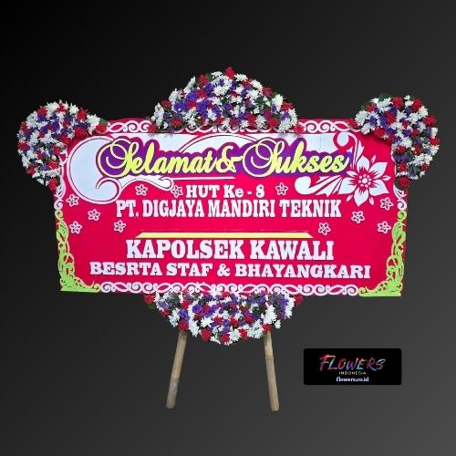 Karangan Bunga Papan Selamat & Sukses