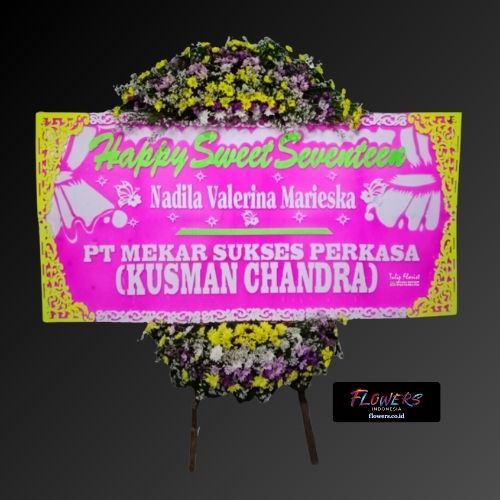 Karangan Bunga Papan Selamat & Sukses
