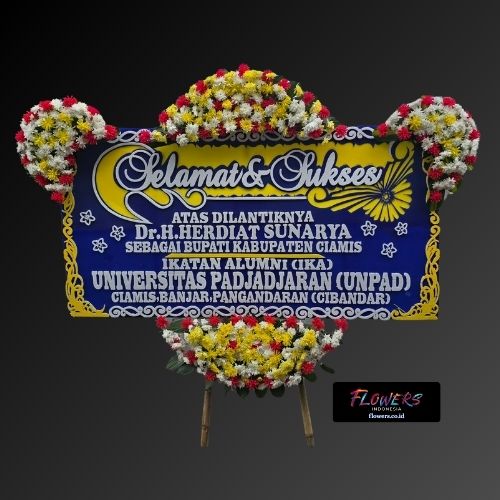 Karangan Bunga Papan Selamat & Sukses