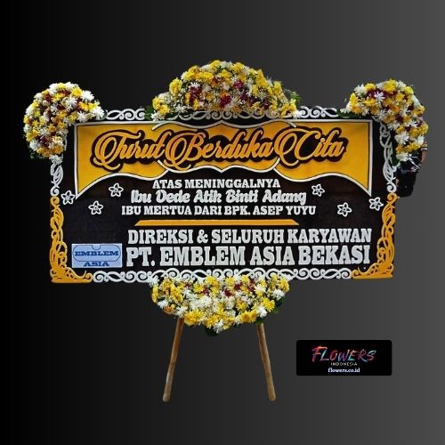 Karangan Bunga Papan Dukacita