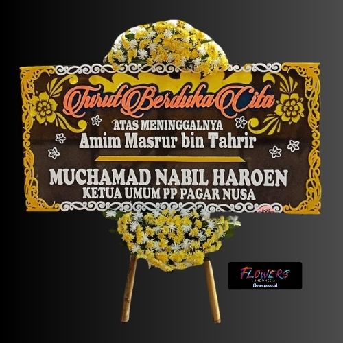 Karangan Bunga Papan Dukacita