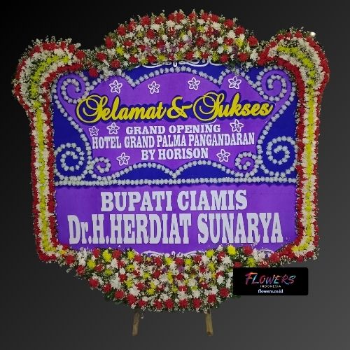 Karangan Bunga Papan Selamat & Sukses