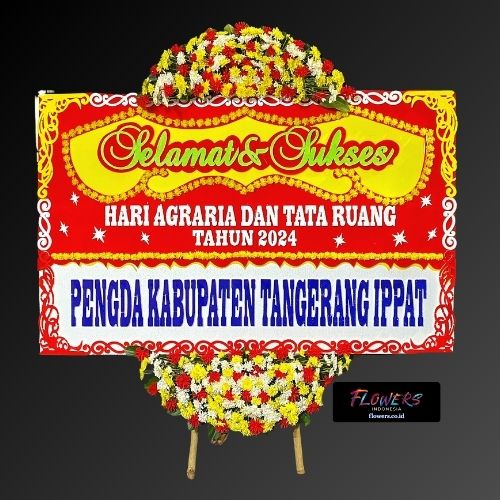 Karangan Bunga Papan Selamat & Sukses