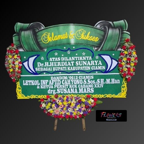 Karangan Bunga Papan Selamat & Sukses