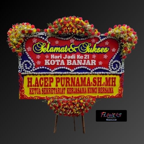 Karangan Bunga Papan Selamat & Sukses
