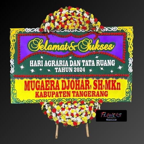 Karangan Bunga Papan Selamat & Sukses