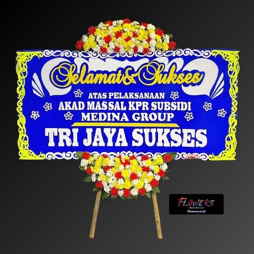 Karangan Bunga Papan Selamat & Sukses