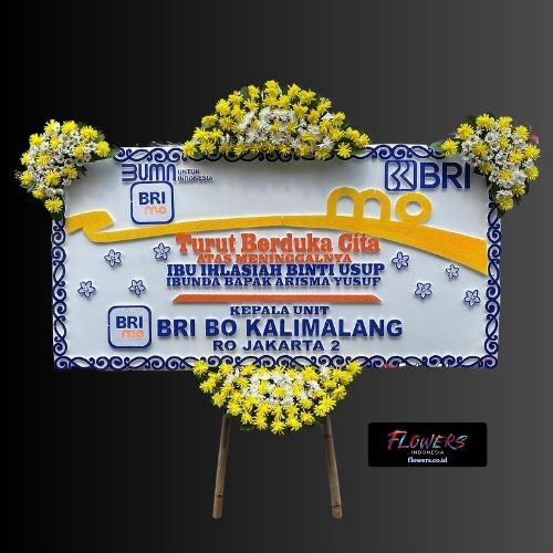Karngan Bunga Papan Dukacita