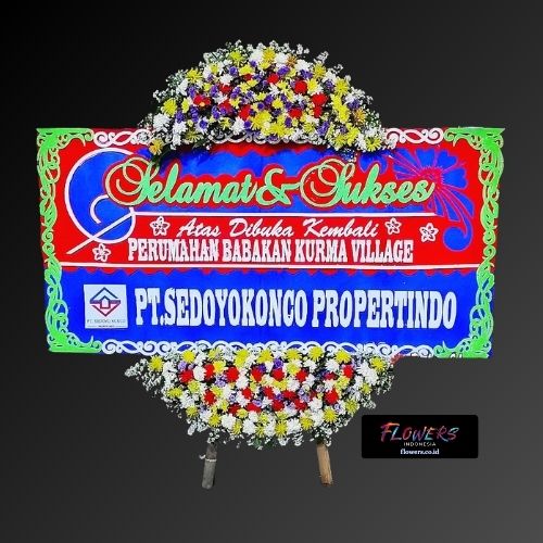 Karangan Bunga Papan Selamat & Sukses