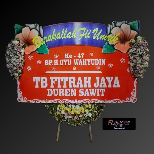 Karangan Bunga Papan Selamat & Sukses