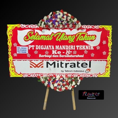 Karangan Bunga Papan Selamat & Sukses