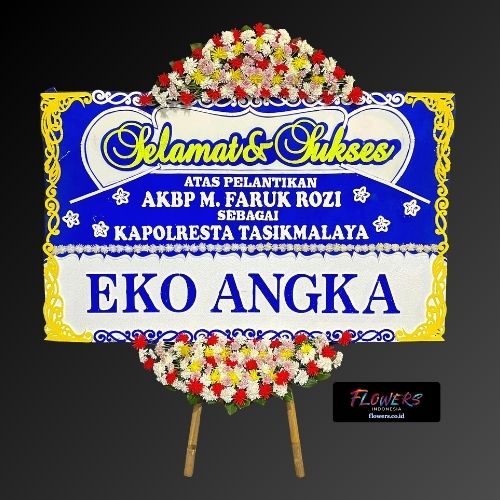 Karangan Bunga Papan Selamat & Sukses
