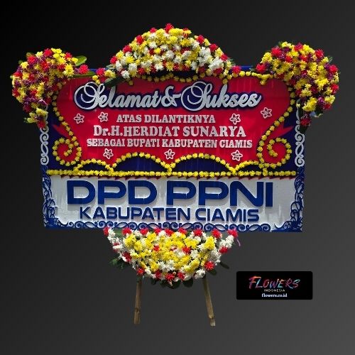 Karangan Bunga Papan Selamat & Sukses