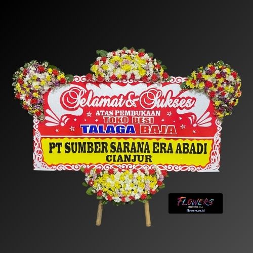 Karangan Bunga Papan Selamat & Sukses