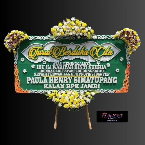 Karangan Bunga Papan Dukacita