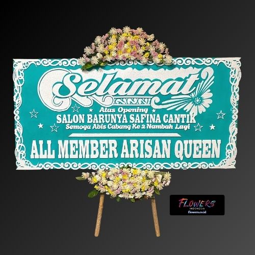 Karangan Bunga Papan Selamat & Sukses