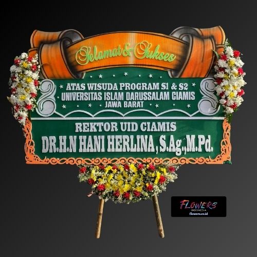 Karangan Bunga Papan Selamat & Sukses