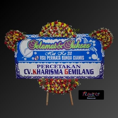Karangan Bunga Papan Selamat & Sukses