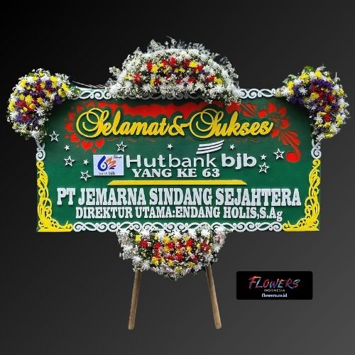 Karangan Bunga Papan Selamat & Sukses