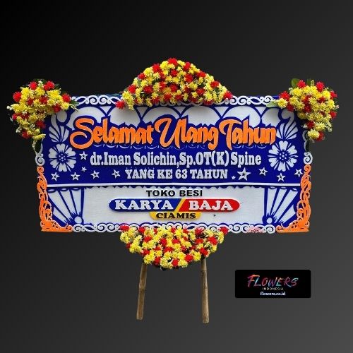 Karangan Bunga Papan Selamat & Sukses