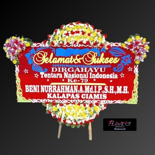 Karangan Bunga Papan Selamat & Sukses