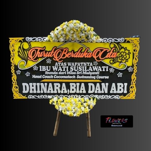 Karangan Bunga Papan Dukacita