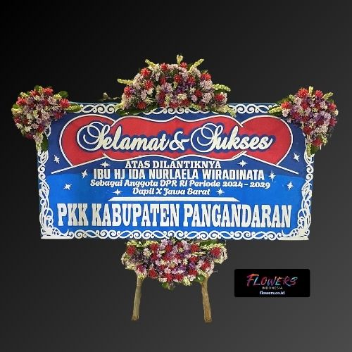 Karangan Bunga Papan Selamat & Sukses