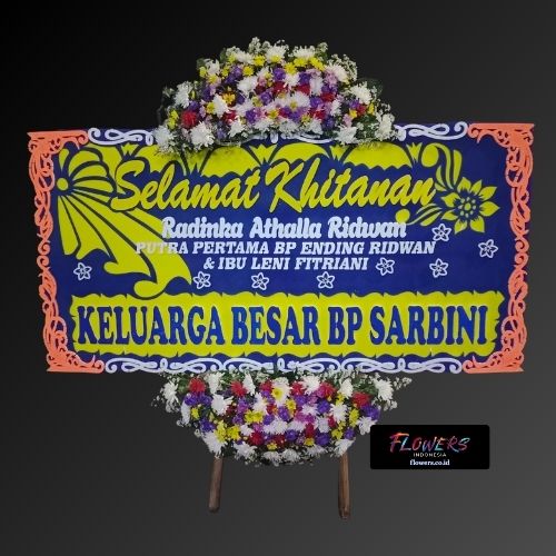 Karangan Bunga Papan Selamat & Sukses