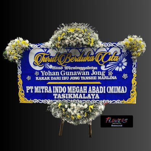 Karangan Bunga Papan Dukacita