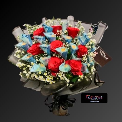 Toko karangan bunga buket di Cibiru,Bandung 