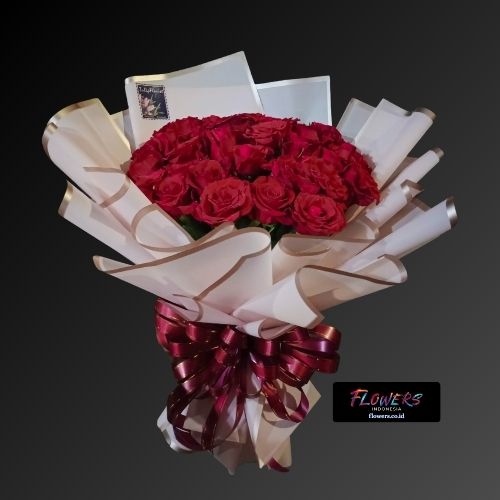 Toko karangan bunga buket di Pakemitan, Bandung