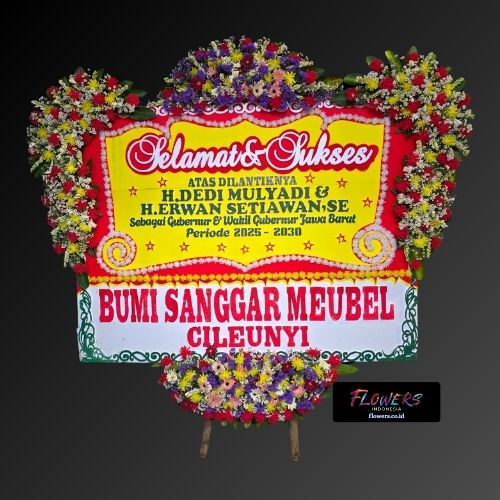 Toko karangan bunga di Nanggeleng